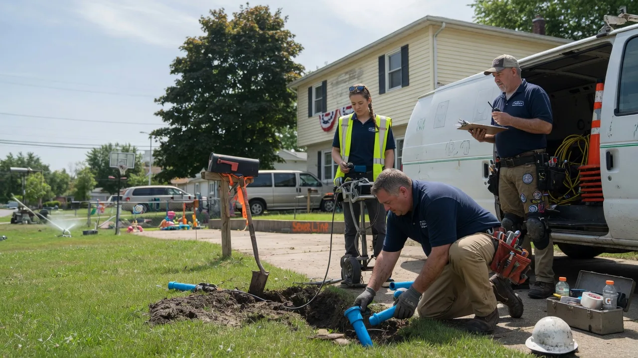 Slab Leak Repair in Wellsville, OH near me